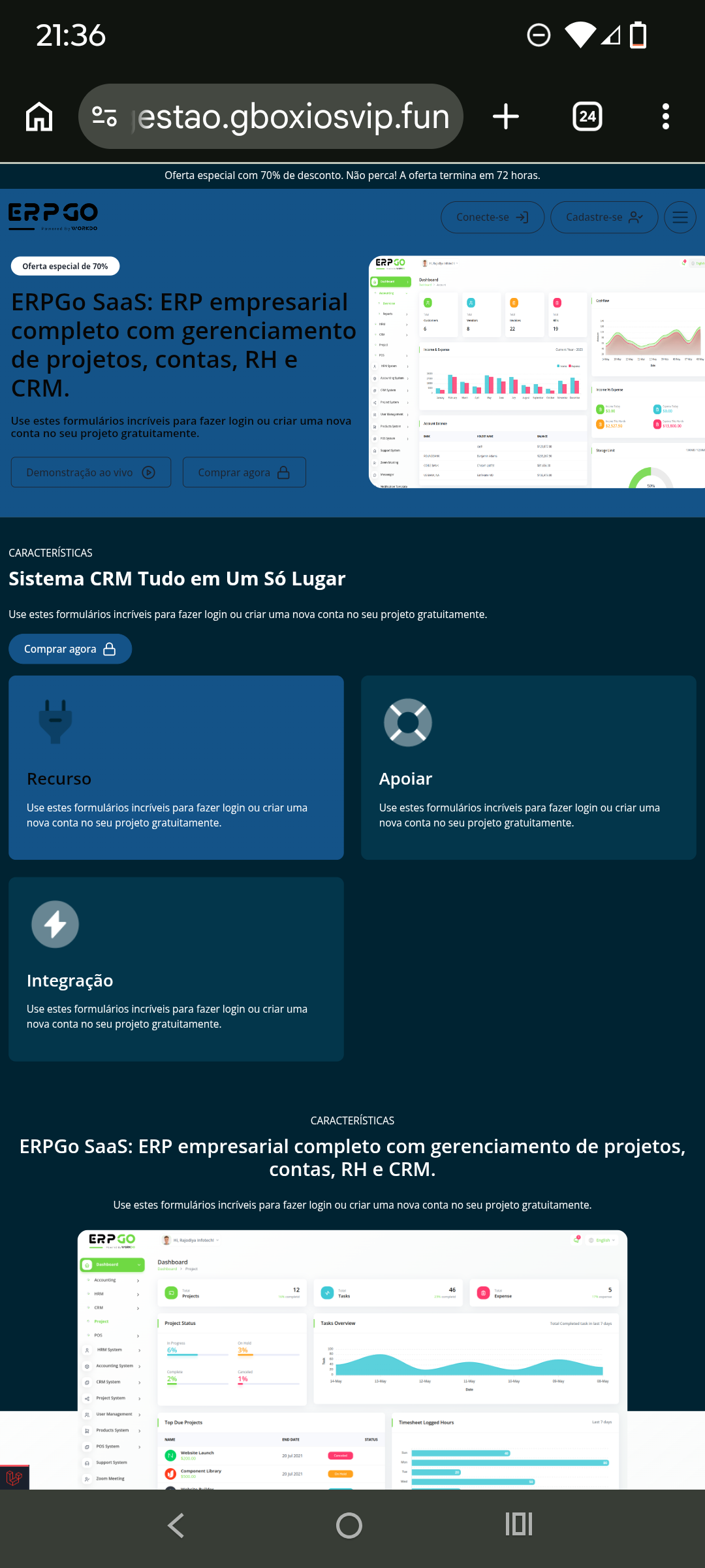 GESTÃO EMPRESARIAL COMPLETO + INTEGRAÇÃO PIX!!!